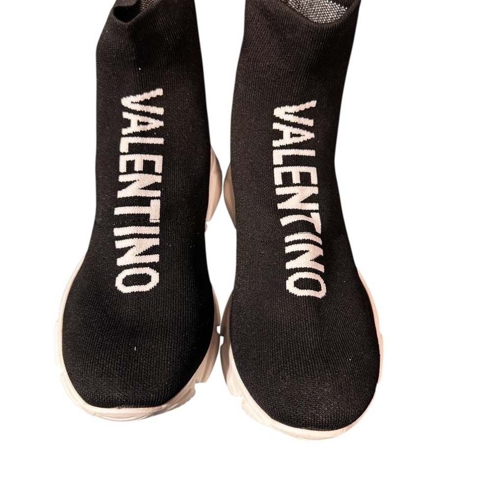 New! MEN’S VALENTINO BY MARIO VALENTINOMelissa Logo Sock Runners - Picture 2 of 7